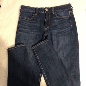 American eagle high rise jeggings 4 short